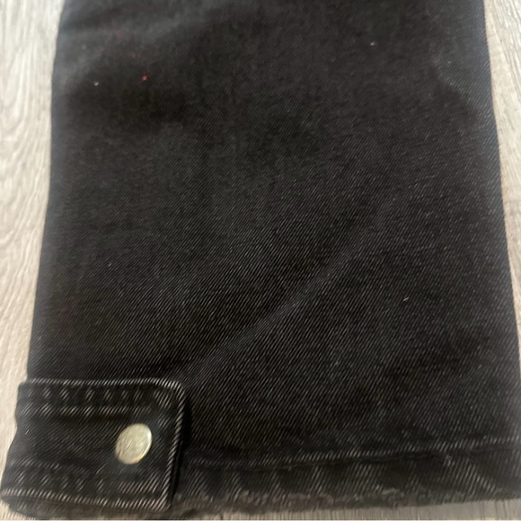 Nova Men Snap Button Cargo Jeans Size 42 Plus Size Urban Grunge Streetwear Goth - Picture 4 of 7